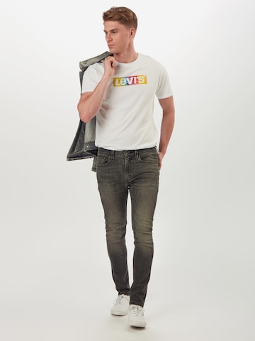 LEVI'S ® Skinny Kavbojke '519™ Extreme Skinny Hi Ball' | siva barva