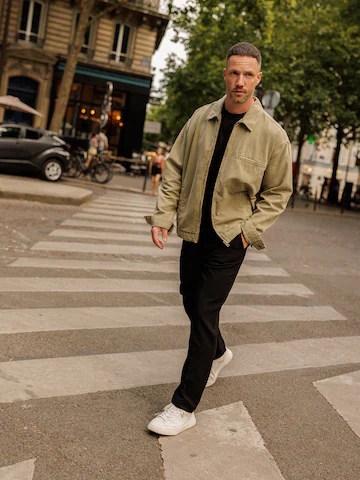 Green Jacket Look