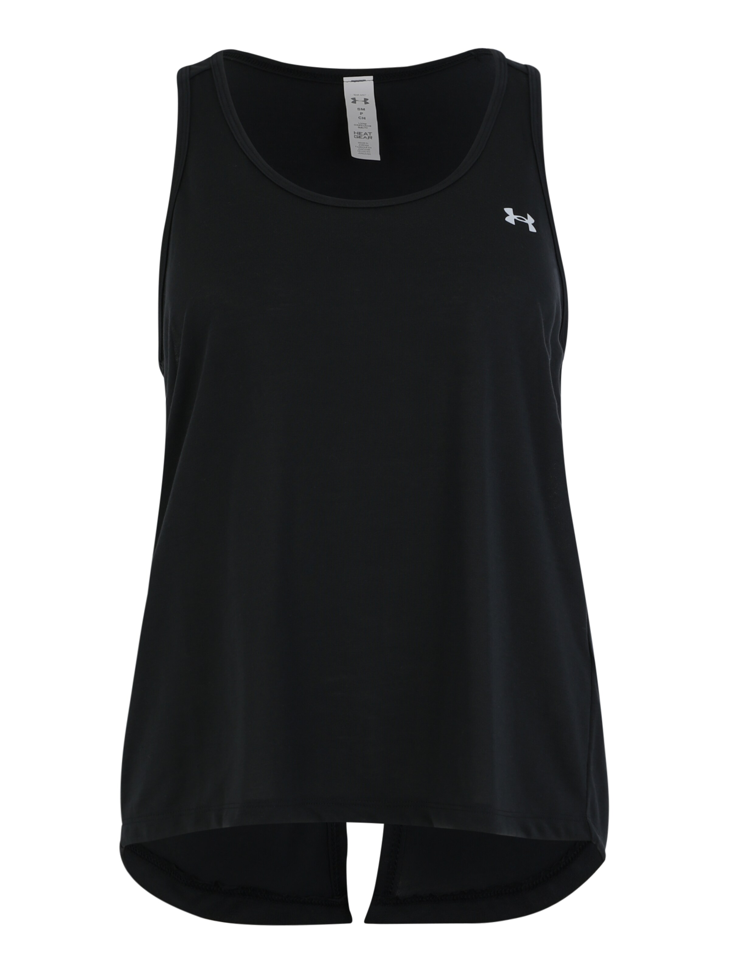 UNDER ARMOUR - Sporttop 'UA Whisperlight' in schwarz