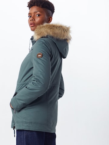 Parka d’hiver 'lTINA' ONLY en vert : derrière