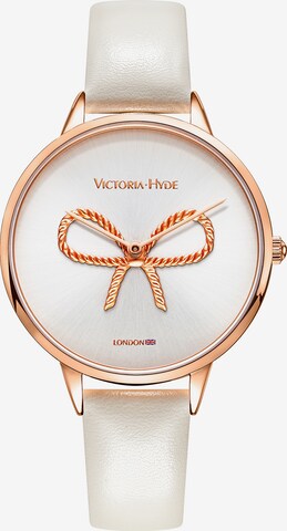 Victoria Hyde Analoog horloge 'Maida Vale' in Wit: voorkant