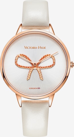 Victoria Hyde Analoog horloge 'Maida Vale' in Wit: voorkant