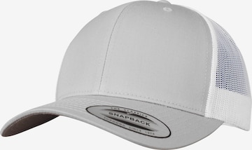 Casquette 'Retro' Flexfit en argent : devant