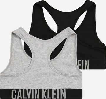 Calvin Klein Underwear Korzetová Podprsenka – šedá: zadní strana