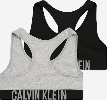 Calvin Klein Underwear Bustier BH in Grijs: terug