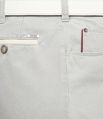 Meyer Hosen Slim fit Chino Pants 'Diego' in Grey