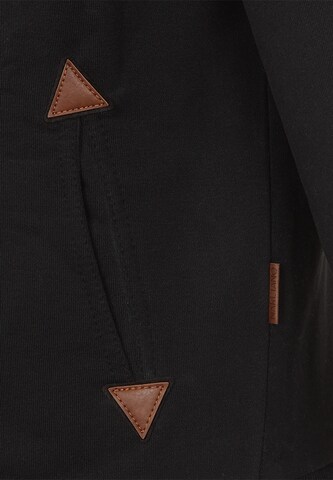 naketano Sweat jacket 'Schwarzkopf' in Black