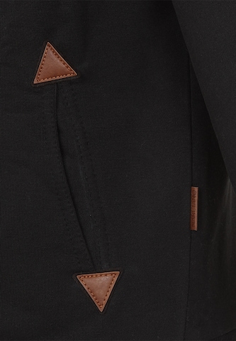 naketano Bluza rozpinana 'Schwarzkopf' w kolorze czarny