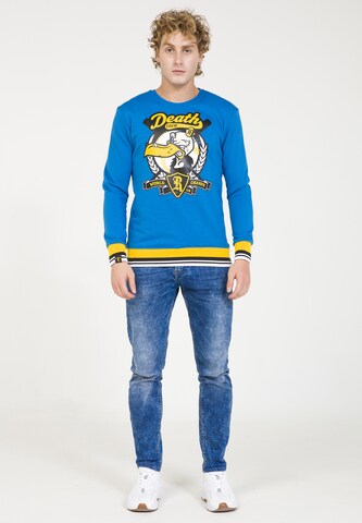 Sweat-shirt PLUS EIGHTEEN en bleu