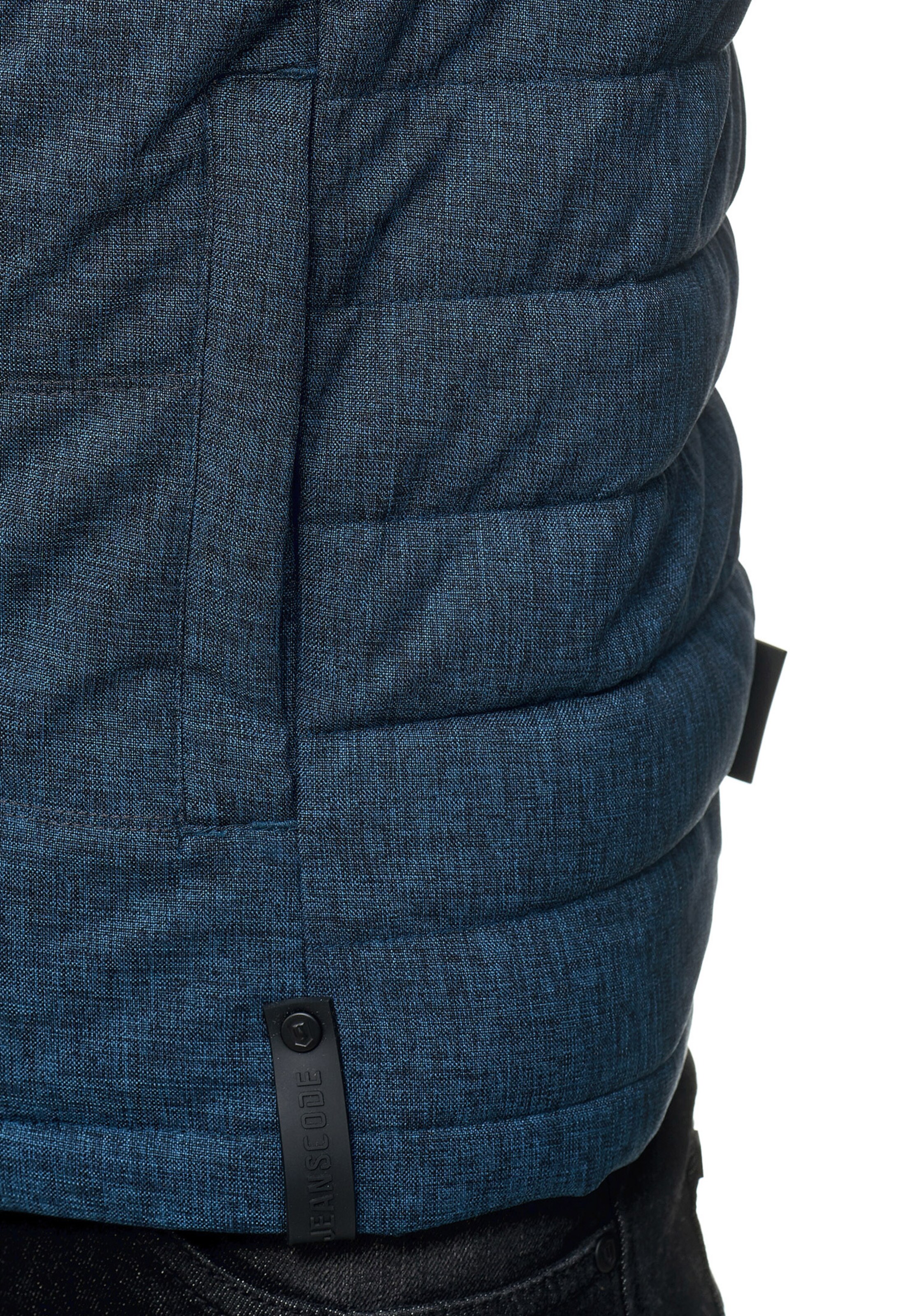 INDICODE JEANS Winterjacke 'Circus' in Blau