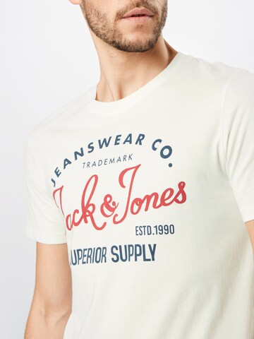 JACK & JONES T-Shirt in Weiß