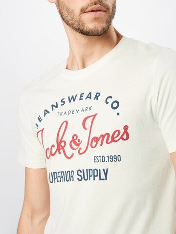 balts JACK & JONES T-Krekls