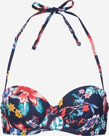 ESPRIT - regular Top de bikini 'Jasmine Beach' en Mezcla de colores: frente