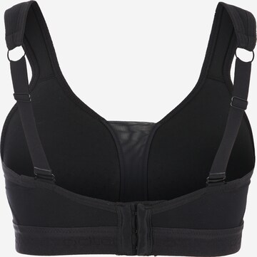 ODLO Push-up Sports Bra in Black: back