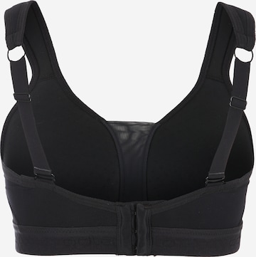 ODLO Push-up Sport bh in Zwart: terug