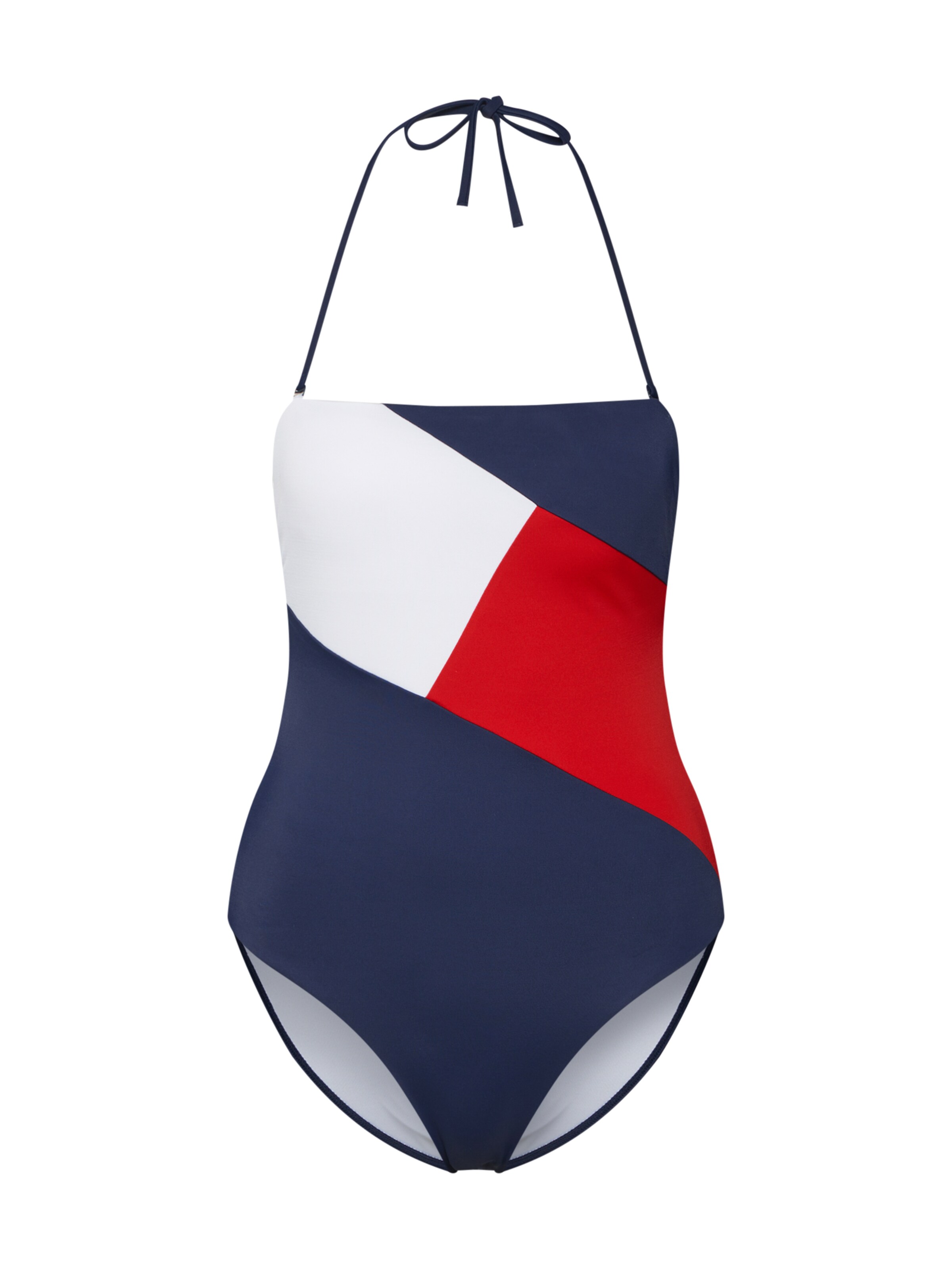 Tommy Hilfiger Underwear - Badpak 'BANDEAU ONE-PIECE RP' in de kleur Navy