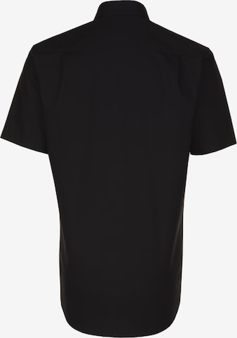 SEIDENSTICKER Regular fit Button Up Shirt in Black