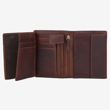 Esquire Wallet 'Dallas' in Brown