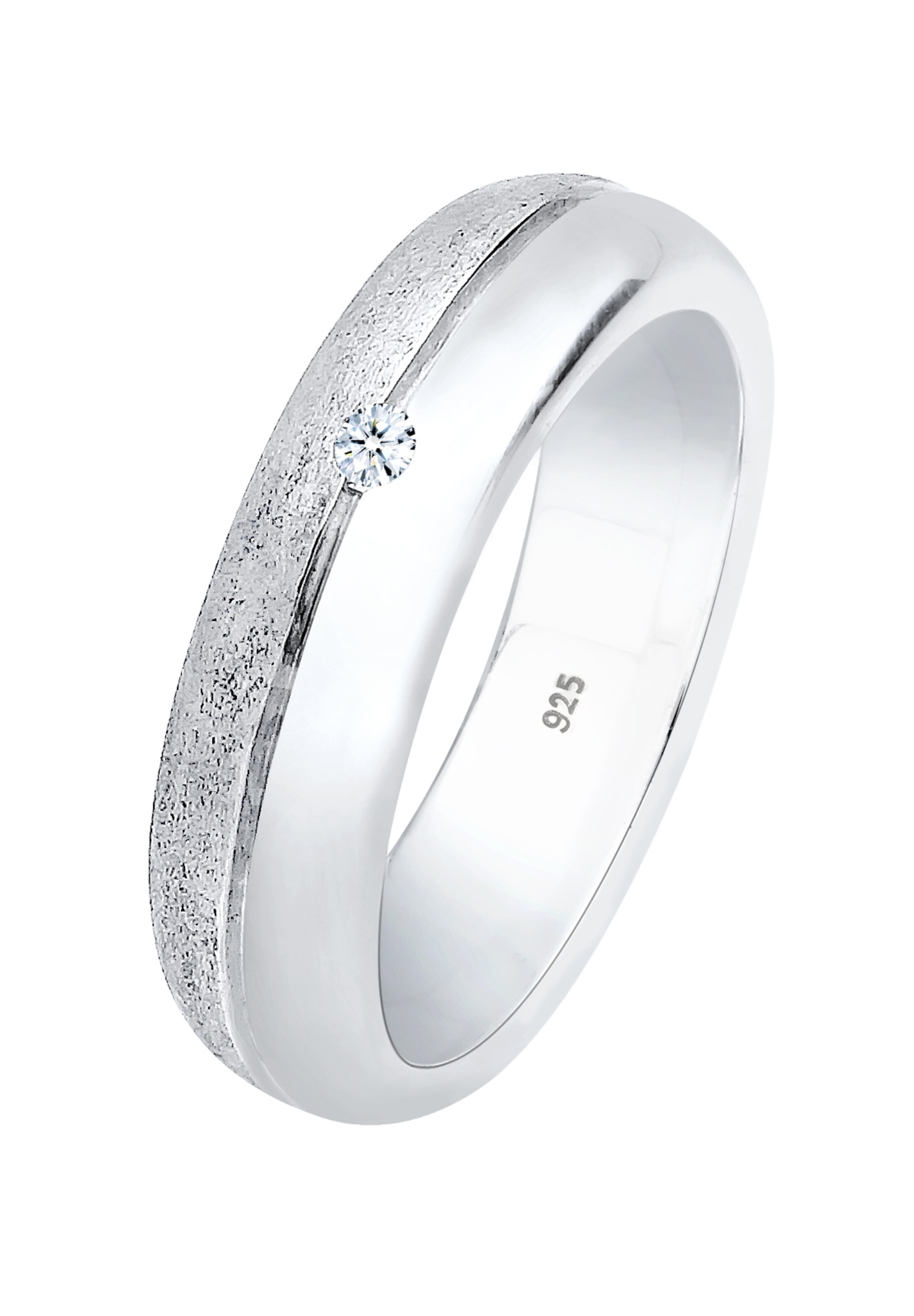 Elli DIAMONDS Ring in Silber: Vorderseite