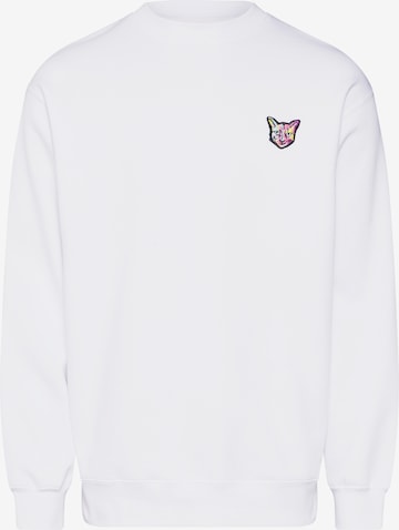 PARI Sweatshirt 'Paula' in Wit: voorkant