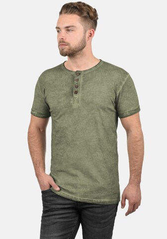 T-Shirt 'Tihn' !Solid en vert : devant
