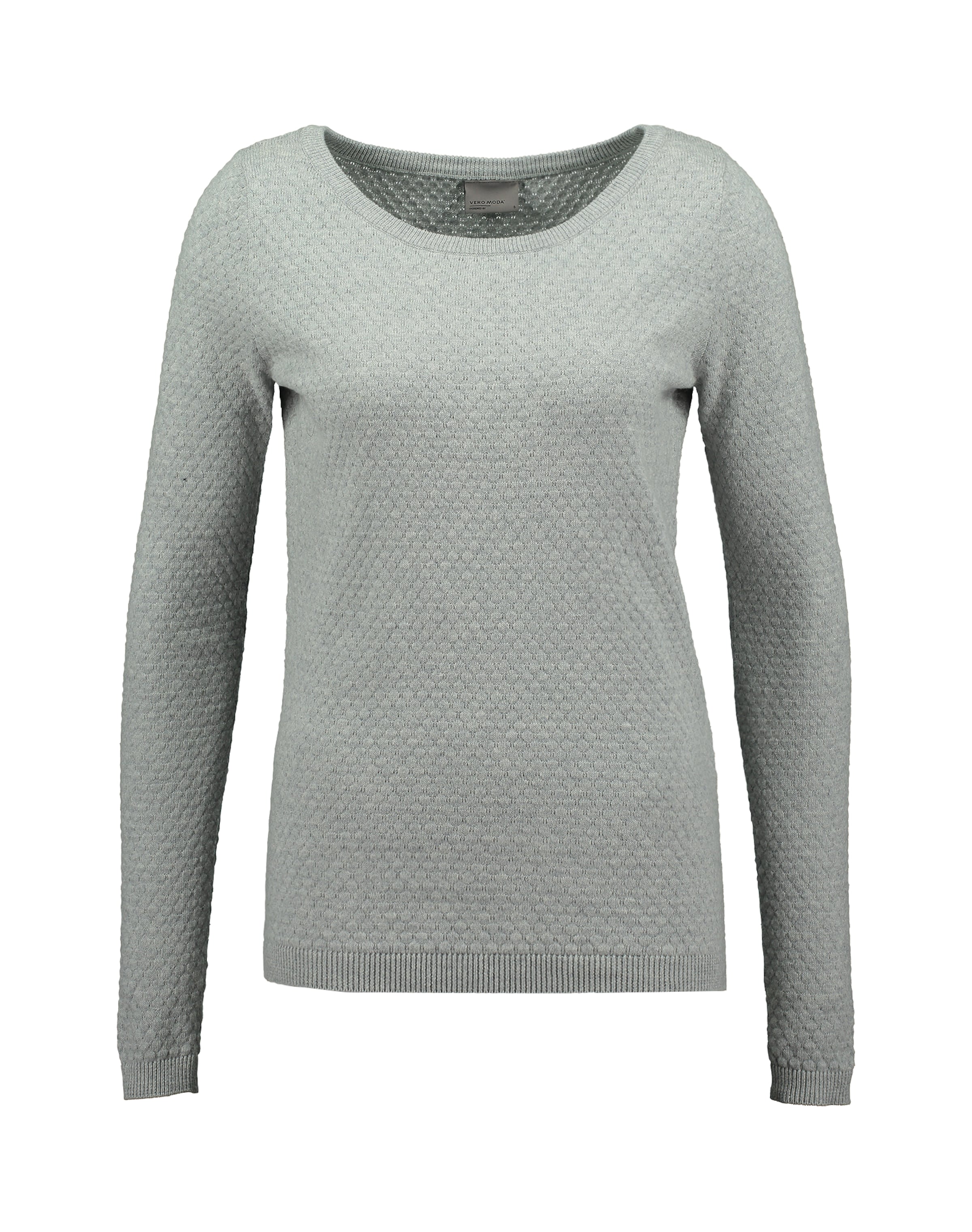 VERO MODA - Pullover 'Care' em cinzento: frente