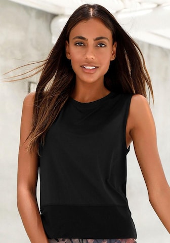 LASCANA Top in Black: front