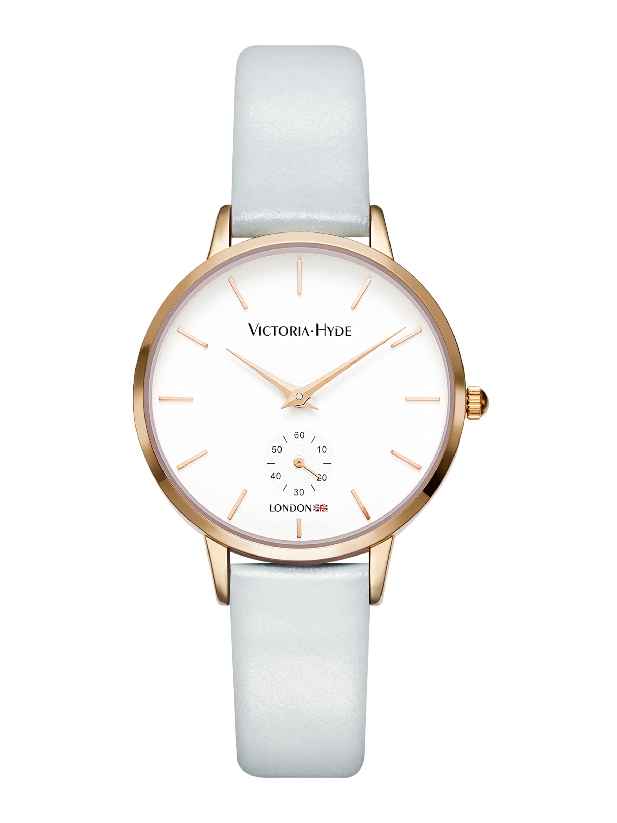 Victoria Hyde - Relógios analógicos em cinzento: frente