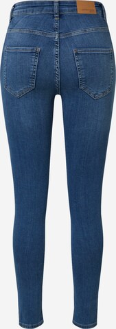 Gina Tricot Skinny Jeans 'Molly highwaist jeans' in Blauw