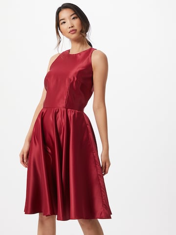 SWING - Vestido de cocktail em vermelho: frente