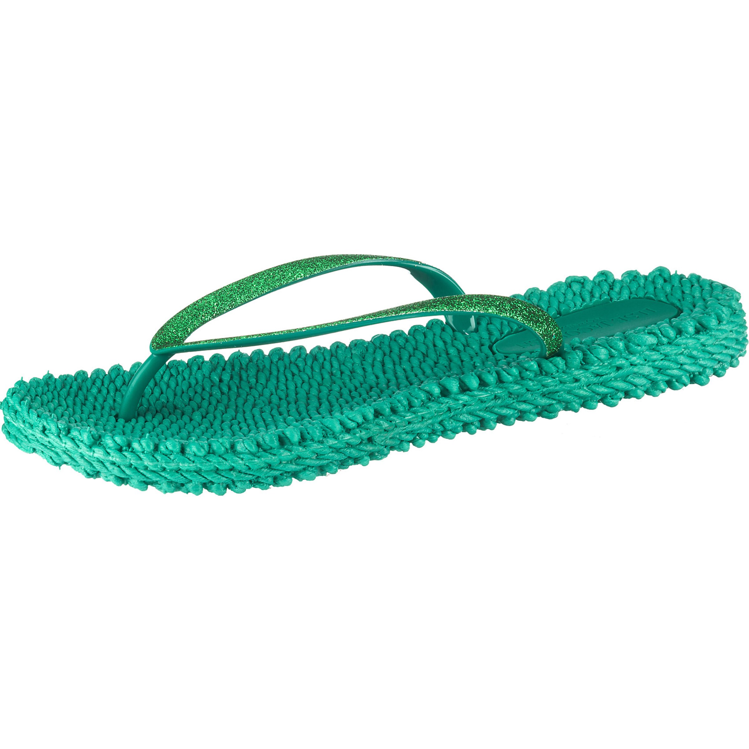 ILSE JACOBSEN T-Bar Sandals 'Cheerful 01' in Green: front