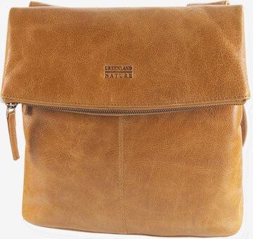 Greenland Nature Flap Bag in Braun: predná strana