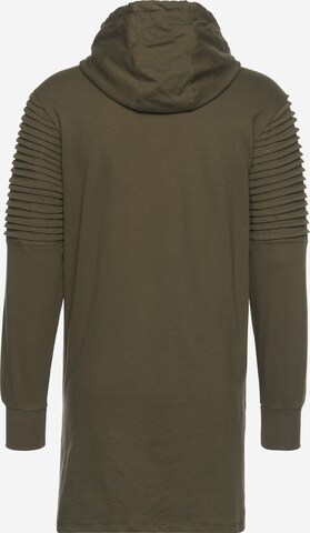 Urban Classics Sweatshirt 'Hilo' in Grün