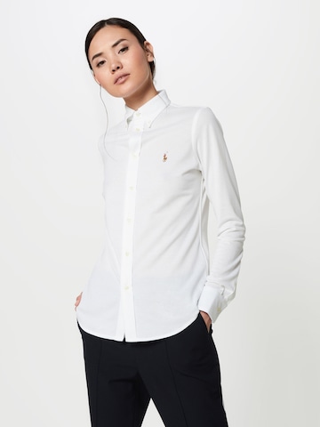 Polo Ralph Lauren Blouse 'Heidi' in White: front