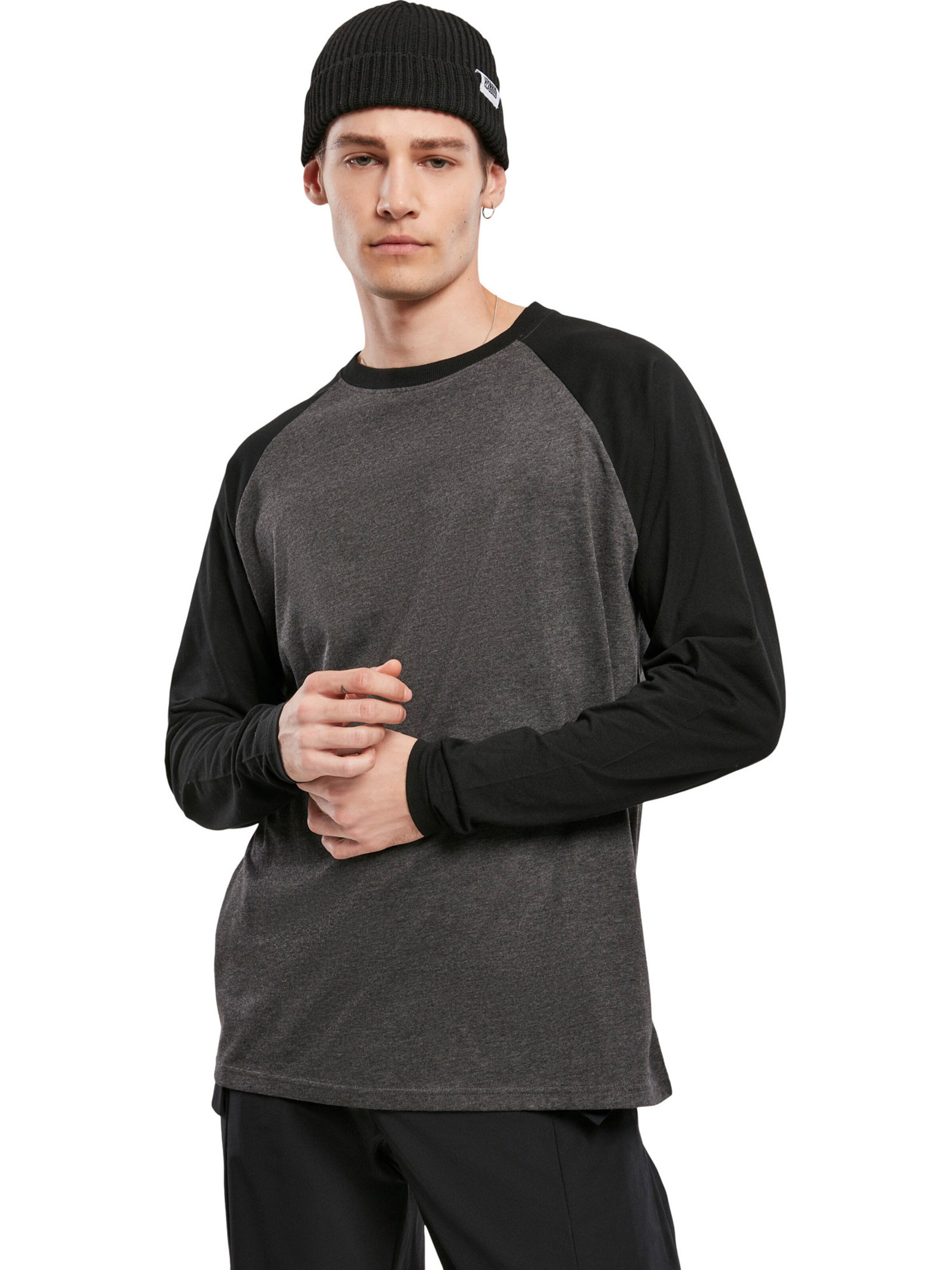 Urban Classics Tričko - Sivá: predná strana