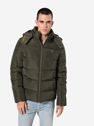 Veste d’hiver Urban Classics en vert