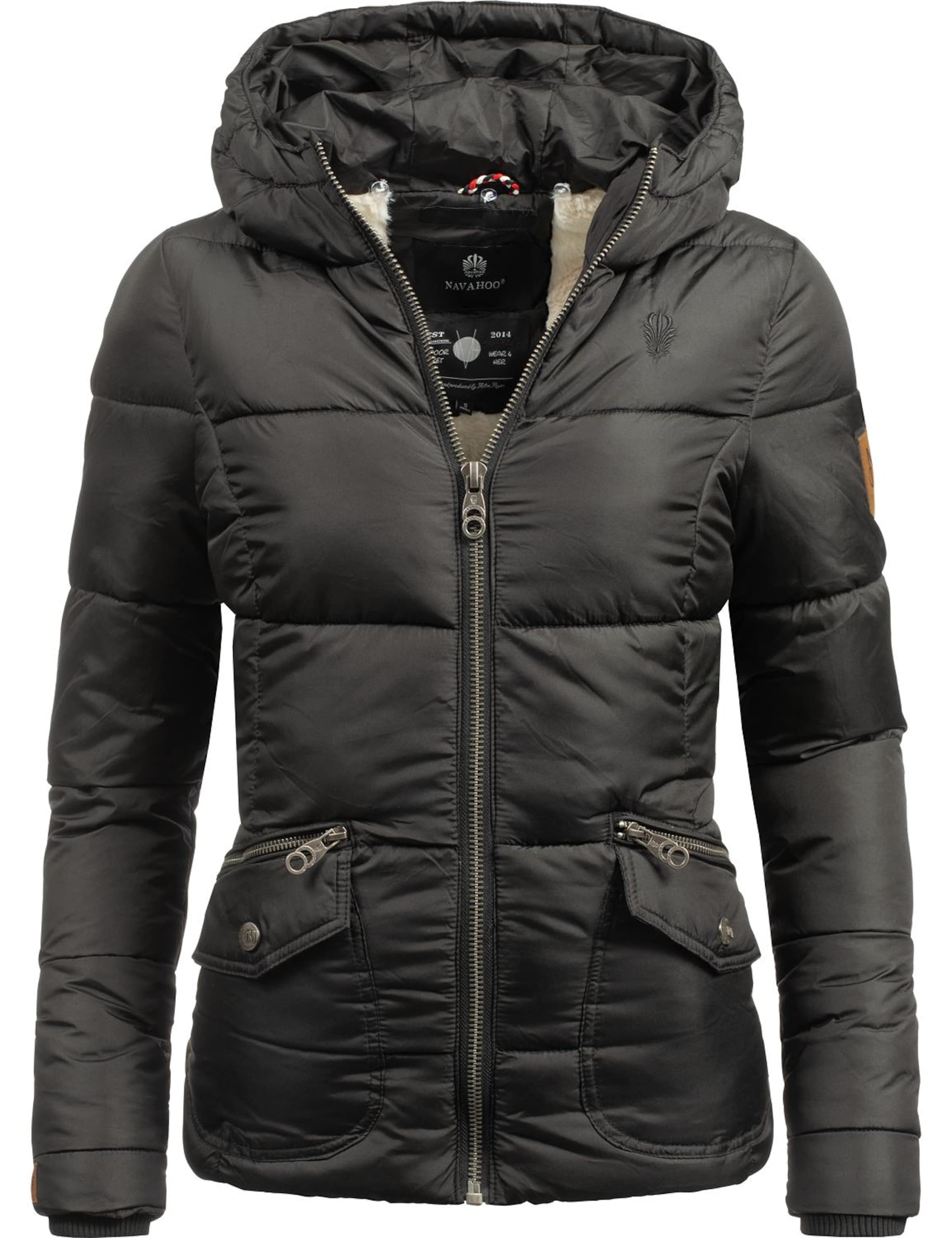 NAVAHOO Winter jacket 'Megan' in Black