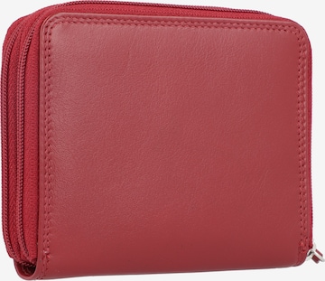 GOLDEN HEAD Wallet 'Polo' in Red