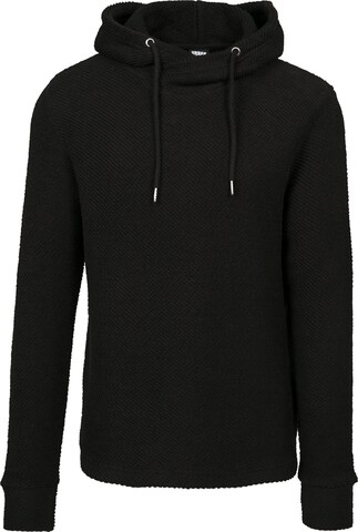 Urban Classics Sweatshirt in Black: front