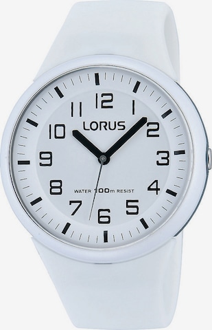 LORUS Analog Watch 'RRX53DX9' in White: front