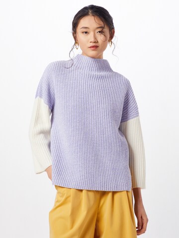 Someday Sweter 'Tamega' w kolorze fioletowy: przód