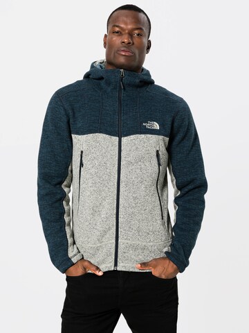 THE NORTH FACE Fleece jas 'Gl Alpine' in Blauw: voorkant