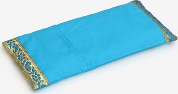 Yogishop Pillow 'Lakshmi's Choice' in Blue: front