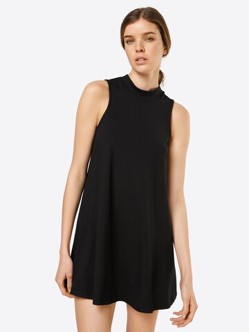 Urban Classics Kleid in Schwarz: Vorderseite