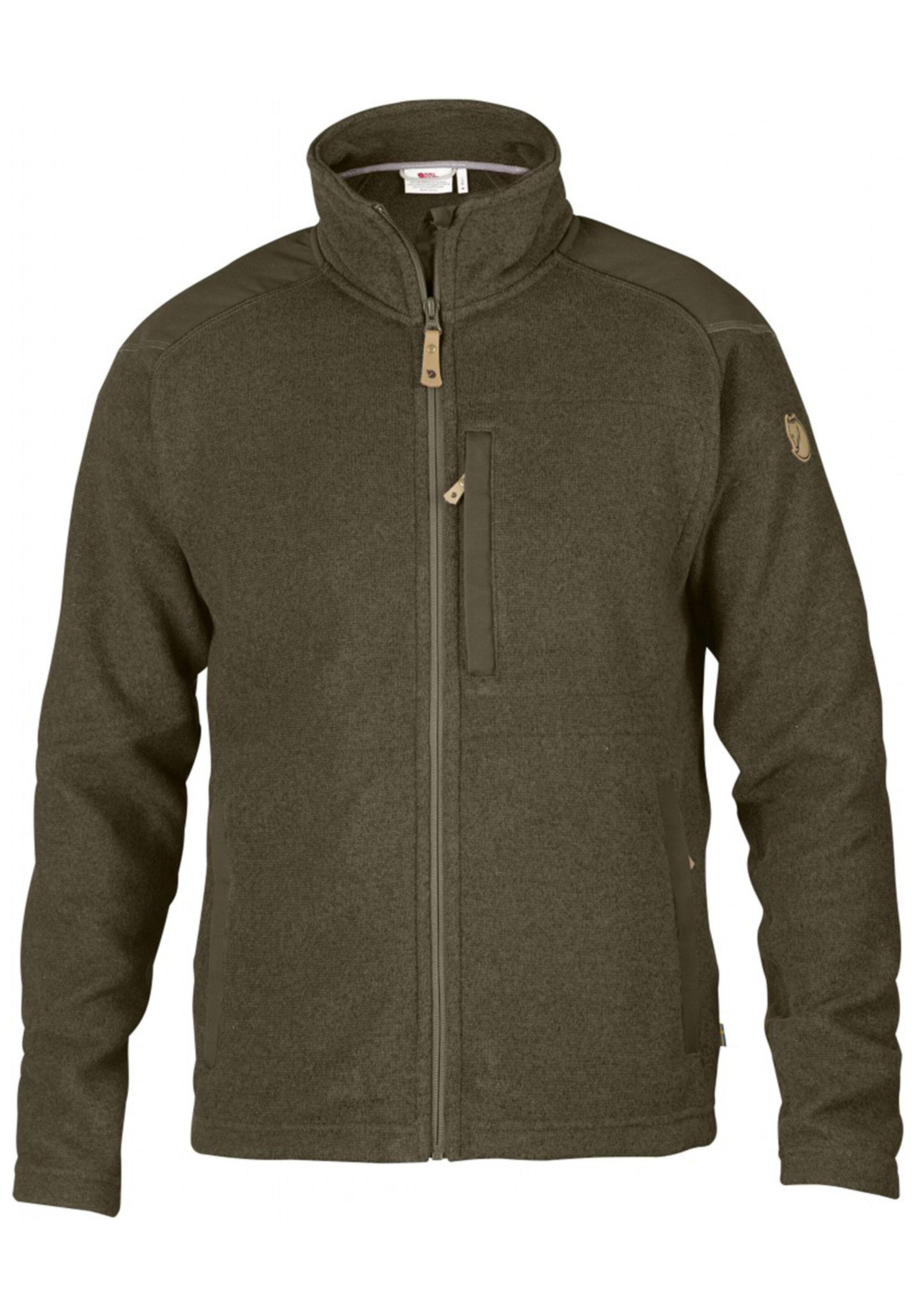 Fjällräven - Funktionele fleece-jas 'Buck' in de kleur Groen