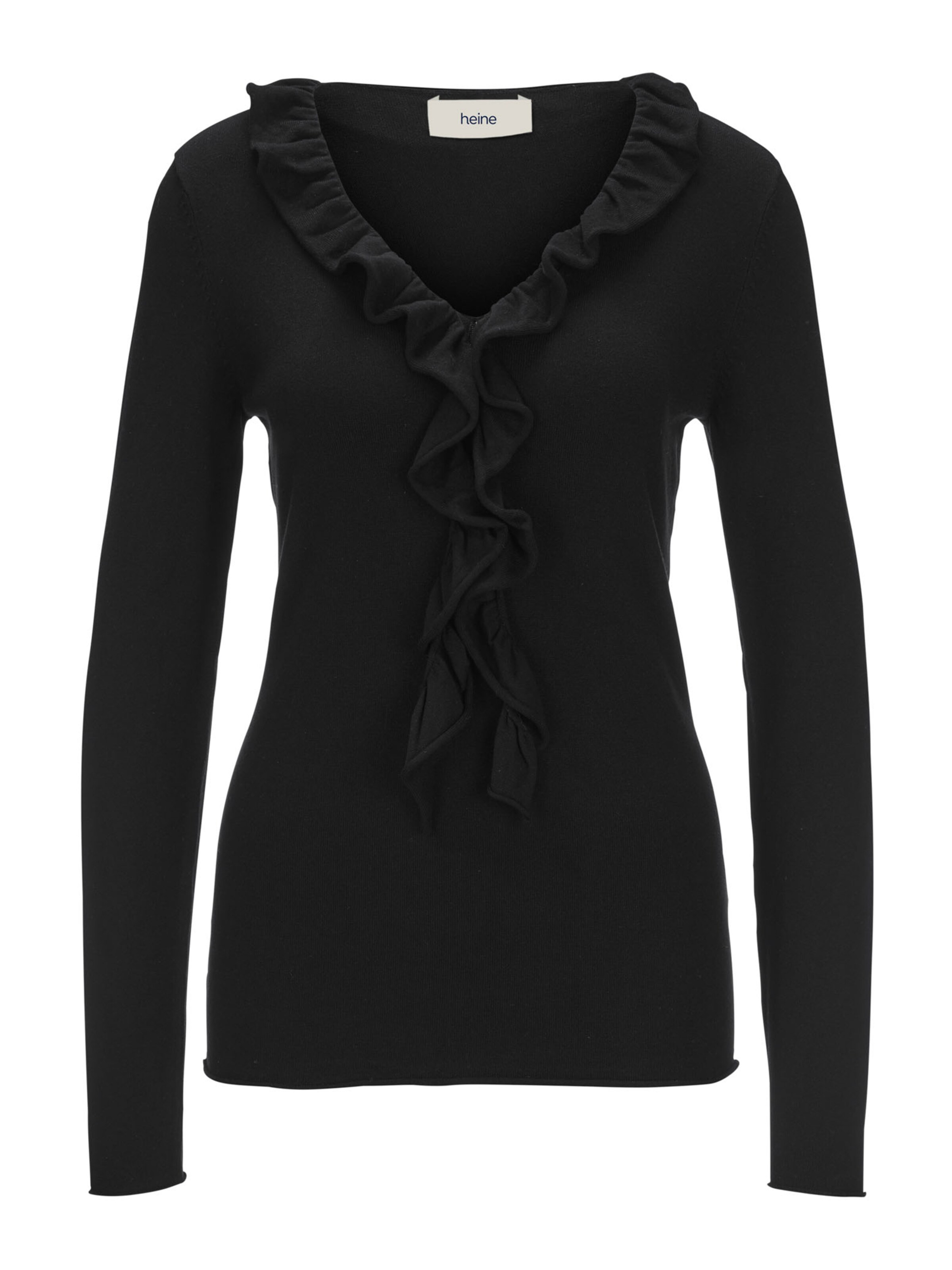 heine - Trui 'CASUAL' in de kleur Zwart