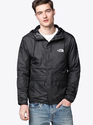 THE NORTH FACE Regular Fit Outdoorjacke 'Mountain 1985' in Schwarz: predná strana