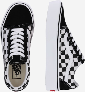 juoda VANS Sportbačiai be auliuko 'Old Skool Platform': šonas