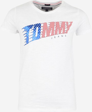 T-Shirt TOMMY HILFIGER en blanc : devant