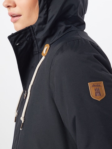 Derbe - Parka de inverno 'Festland Friese' em preto